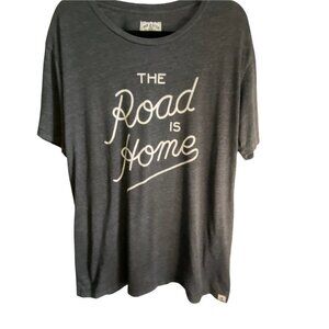 IRON AND RESIN MEN'S GRAY GRAPHIC TEE SHIRT SZ XL